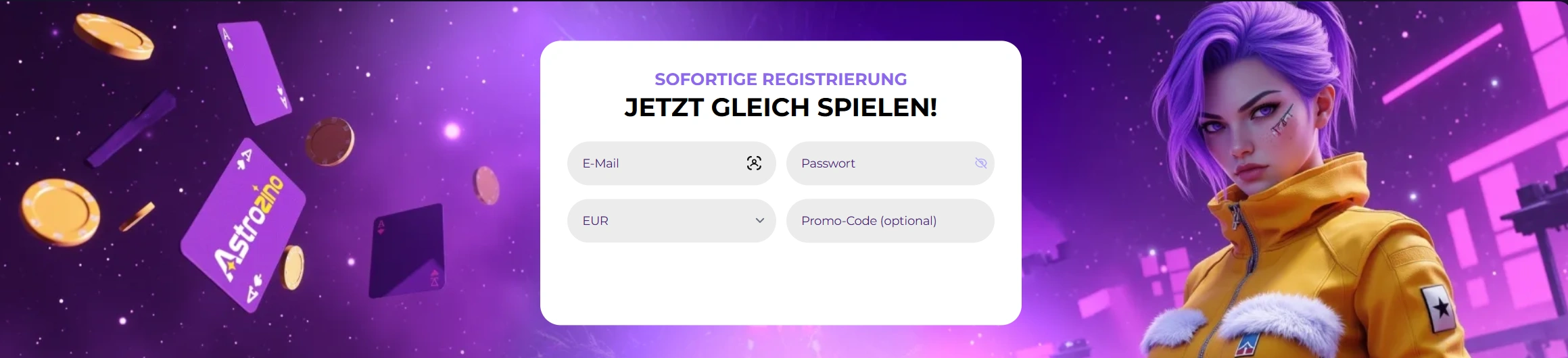 Astrozino Casino Banner